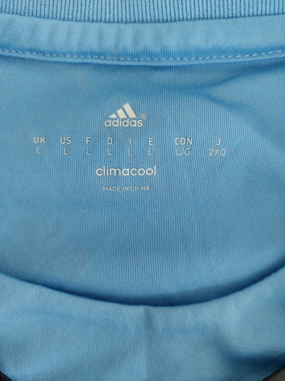 Toronto FC Adidas Climacool Soccer Training Jersey Light Blue Men's Large - Picture 3 of 6